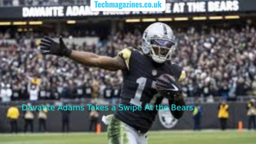 davante adams takes a swipe at the bears.